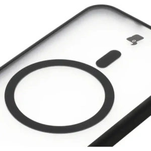 Wholesale Bizon Case MatteO Magnetic Apple iPhone 16e translucent with black frame - BIZ8770 - {ean13} - Hurt