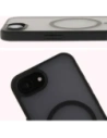 Wholesale Bizon Case MatteO Magnetic Apple iPhone 16e translucent with black frame - BIZ8770 - {ean13} - Hurt