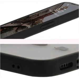 Wholesale Bizon Case MatteO Magnetic Apple iPhone 16e translucent with black frame - BIZ8770 - {ean13} - Hurt