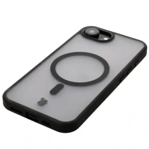 Wholesale Bizon Case MatteO Magnetic Apple iPhone 16e translucent with black frame - BIZ8770 - {ean13} - Hurt