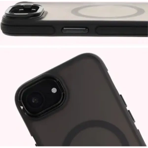Wholesale Bizon Case Eclipse Magnetic & Stand Apple iPhone 16e smoky with a black frame - BIZ8771 - {ean13} - Hurt
