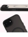Hurtownia GSM - Bizon Case Eclipse Magnetic & Stand Apple iPhone 16e fumuriu cu un cadru negru - BIZ8771 - {ean13} - Hurt