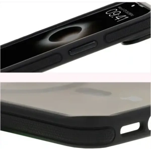 Wholesale Bizon Case Eclipse Magnetic & Stand Apple iPhone 16e smoky with a black frame - BIZ8771 - {ean13} - Hurt