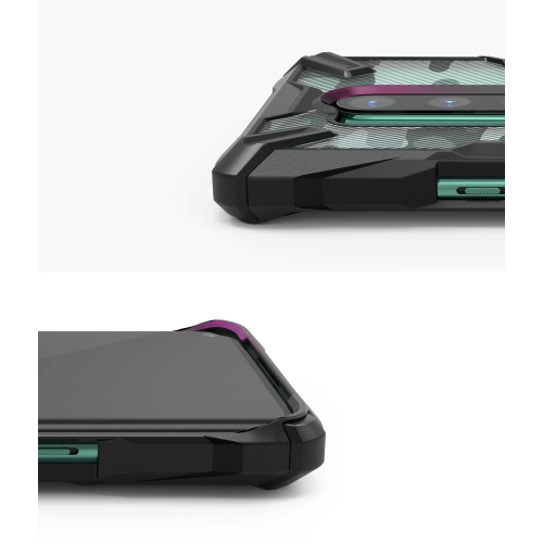 Etui Ringke Fusion-X OnePlus 8 Pro Camo (Moro) Black