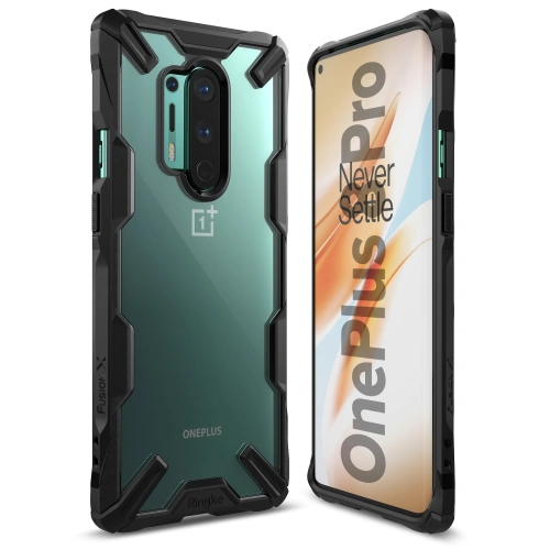 Etui Ringke Fusion-X OnePlus 8 Pro Black