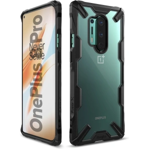 Hurtownia GSM - Etui Ringke Fusion-X OnePlus 8 Pro Schwarz - RGK1181BLK - {ean13} - Hurt