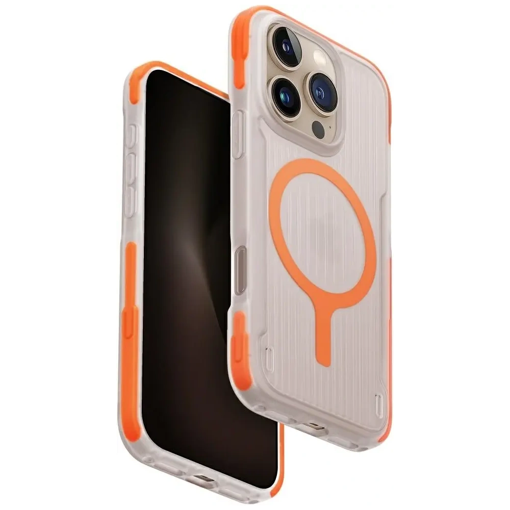 Hurtownia GSM - UNIQ Combat Active Apple iPhone 16 Pro Magclick nabíjení oranžová - UNIQ1473 - {ean13} - Hurt