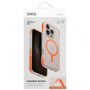 Hurtownia GSM - UNIQ Combat Active Apple iPhone 16 Pro Magclick nabíjení oranžová - UNIQ1473 - {ean13} - Hurt
