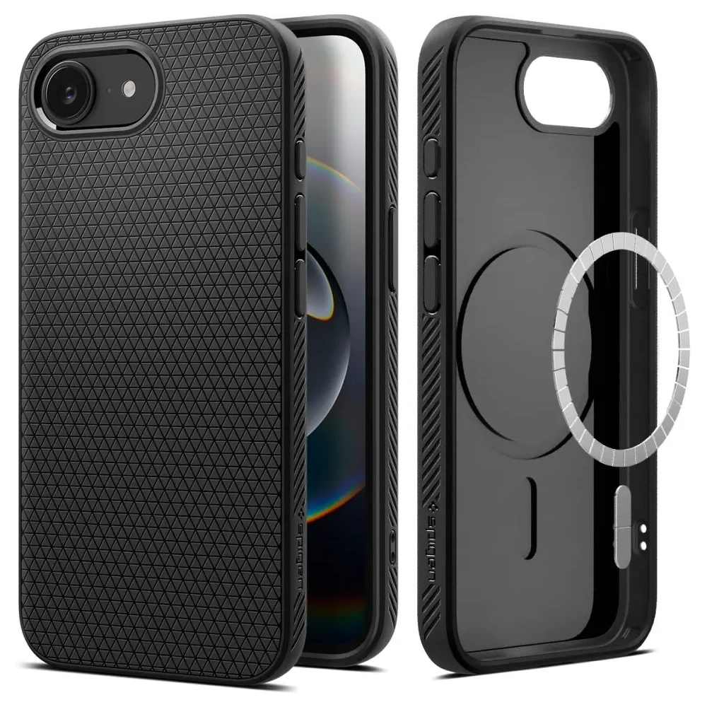 Wholesale Spigen Liquid Air Mag MagSafe Apple iPhone 16e Matte Black - SPN16713 - {ean13} - Hurt