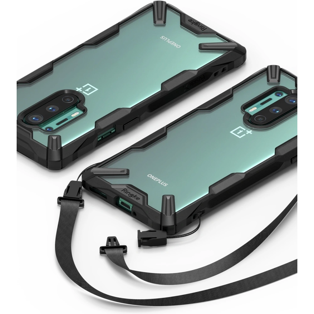 Hurtownia GSM - Etui Ringke Fusion-X OnePlus 8 Pro Černé - RGK1181BLK - {ean13} - Hurt