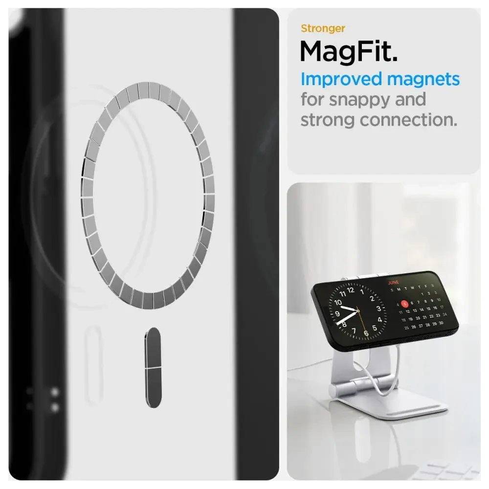 Wholesale Spigen Liquid Air Mag MagSafe Apple iPhone 16e Matte Black - SPN16713 - {ean13} - Hurt