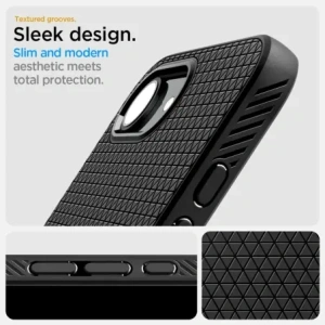 Wholesale Spigen Liquid Air Mag MagSafe Apple iPhone 16e Matte Black - SPN16713 - {ean13} - Hurt