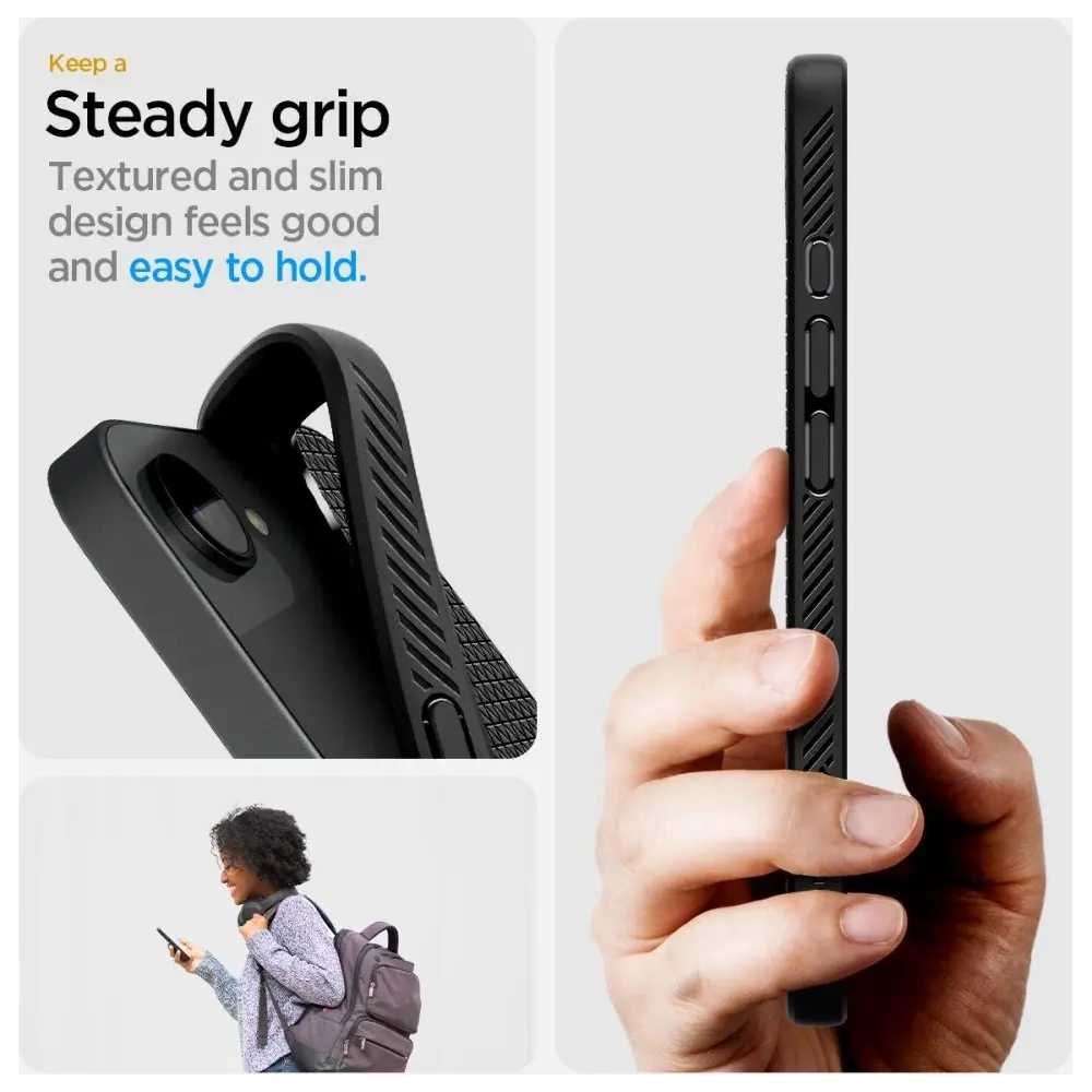 Wholesale Spigen Liquid Air Mag MagSafe Apple iPhone 16e Matte Black - SPN16713 - {ean13} - Hurt