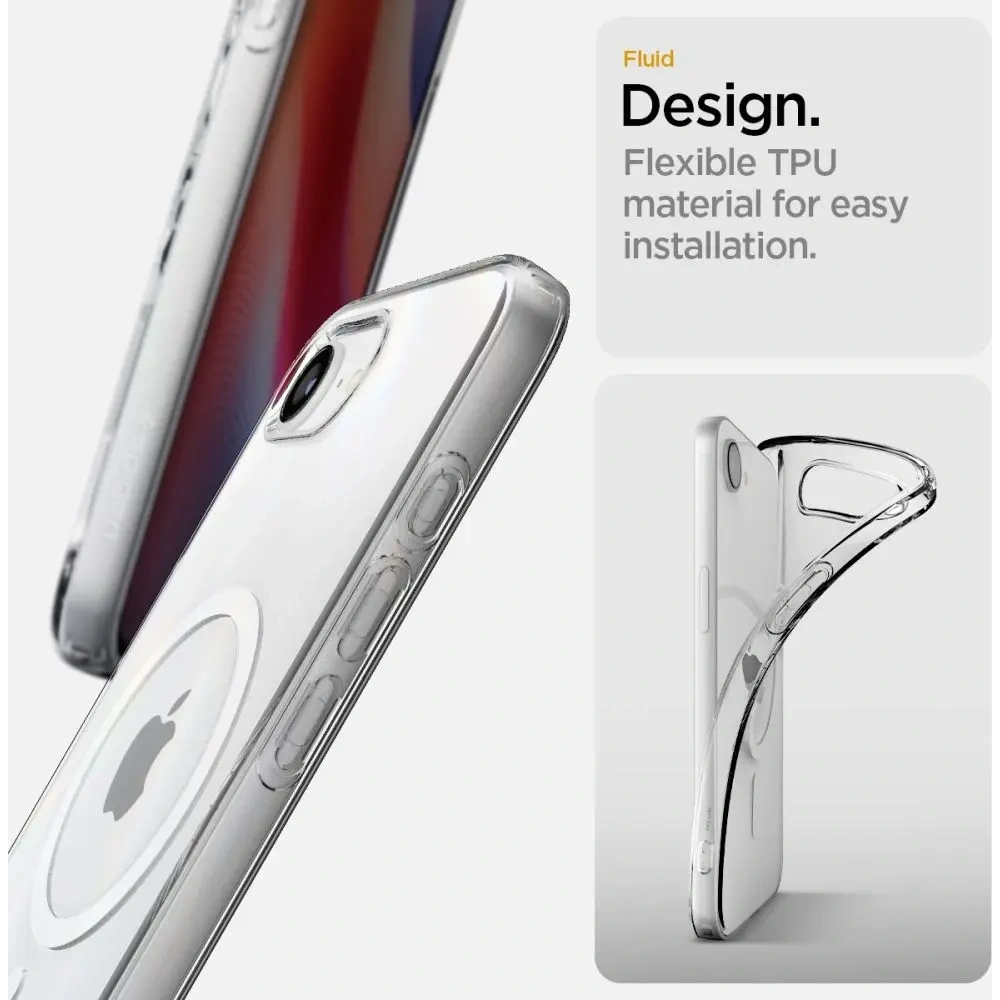 Hurtownia GSM - Spigen Liquid Crystal Mag MagSafe Apple iPhone 16e Čirý - SPN16714 - {ean13} - Hurt