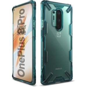 Hurtownia GSM - Etui Ringke Fusion-X OnePlus 8 Pro Türkisgrün - RGK1182GRN - {ean13} - Hurt