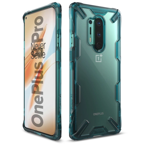 Etui Ringke Fusion-X OnePlus 8 Pro Turquoise Green