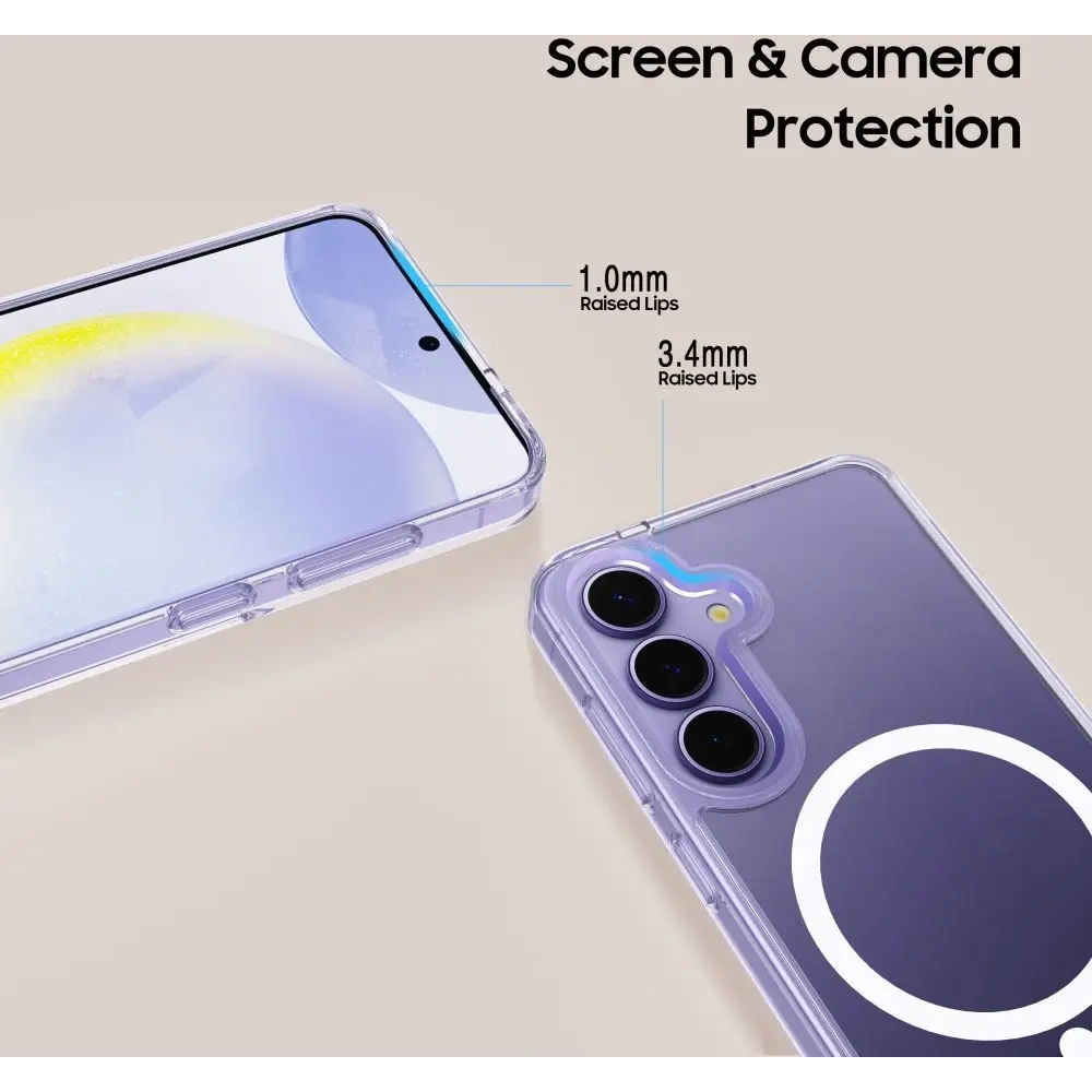 Wholesale Tech-Protect Flexair Hybrid MagSafe Samsung Galaxy A36 5G Clear - THP3988 - {ean13} - Hurt