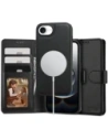 Hurtownia GSM - Etui z klapką Tech-Protect Wallet MagSafe Apple iPhone 16e Matte Black - THP3990 - {ean13} - Hurt