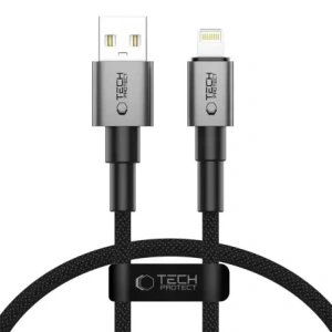 Hurtownia GSM - Tech-Protect Ultraboost DNA USB-A / Lightning Kabel 12W 2.4A 25cm Eisen Grau - THP3993 - {ean13} - Hurt