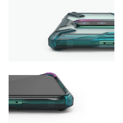 Etui Ringke Fusion-X OnePlus 8 Pro Turquoise Green