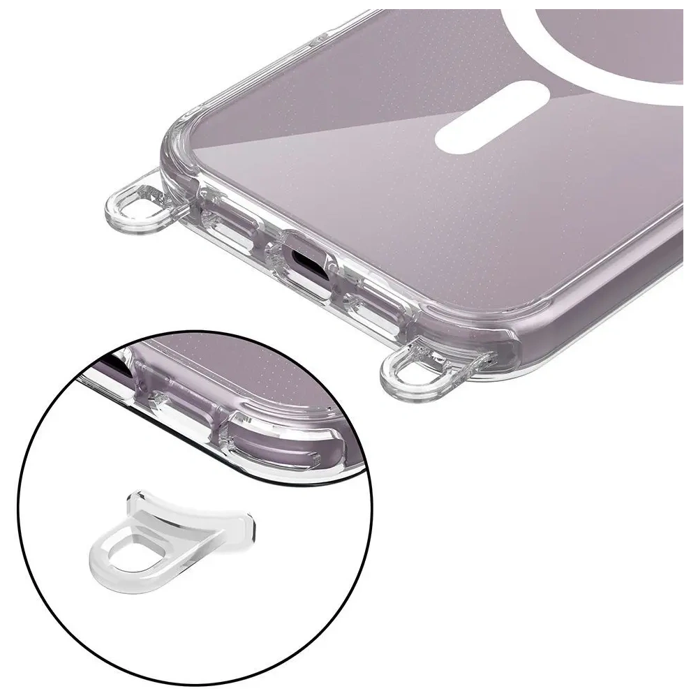 Hurtownia GSM - Tech-Protect Flexair Chain MagSafe Apple iPhone 16e Schwarz & Taupe - THP3994 - {ean13} - Hurt