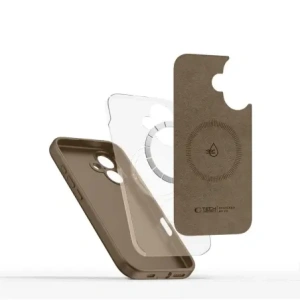 Wholesale Tech-Protect Liquid Silicone MagSafe Apple iPhone 16e Chocolate Brown - THP3996 - {ean13} - Hurt