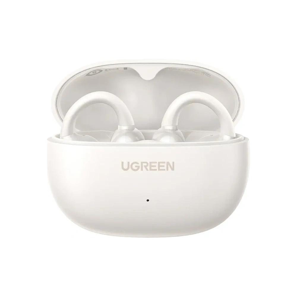 Hurtownia GSM - Căști wireless UGREEN HiTune S3 WS209 cu clips, Bluetooth 5.4 AAC, SBC (alb) - UGR5610 - {ean13} - Hurt