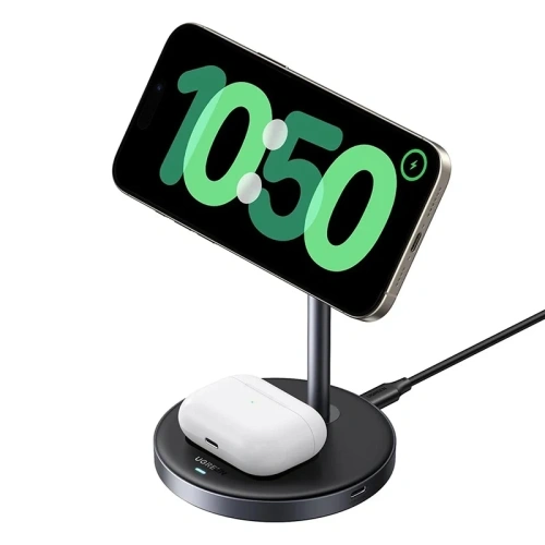 Ładowarka indukcyjna 2w1 UGREEN W710 MagSafe 15W Qi2 do Apple iPhone / AirPods