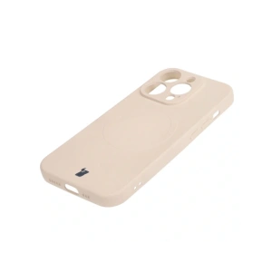 Hurtownia GSM - Bizon Case Silicone Magnetic az Apple iPhone 15 Pro bézs színben - BIZ8772 - {ean13} - Hurt