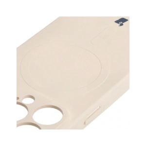 Hurtownia GSM - Bizon Case Silicone Magnetic az Apple iPhone 15 Pro bézs színben - BIZ8772 - {ean13} - Hurt