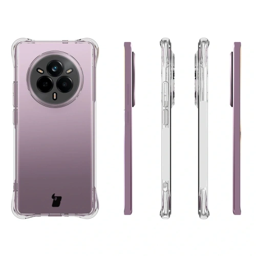 Elastyczne etui Bizon Case Salpa do Realme 14 Pro 5G przezroczyste