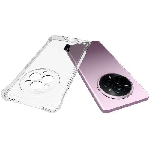 Elastyczne etui Bizon Case Salpa do Realme 14 Pro 5G przezroczyste