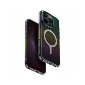 Hurtownia GSM - UNIQ Iridescia Apple iPhone 16 Pro Magclick nabíjení v barvě půlnoc - UNIQ1482 - {ean13} - Hurt