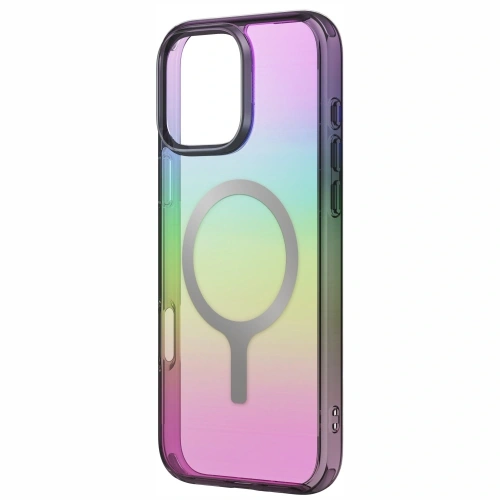 Etui UNIQ Iridescia do Apple iPhone 16 Pro Magclick Charging midnight