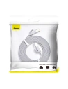 Hurtownia GSM - Ploché síťové kabel Baseus High Speed, Ethernet RJ45, Gigabit, Cat.6, 3m (šedý) - BSU1441GRY - {ean13} - Hurt