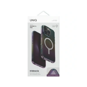 Hurtownia GSM - UNIQ Iridescia Apple iPhone 16 Pro Magclick nabíjení v barvě půlnoc - UNIQ1482 - {ean13} - Hurt