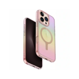 Hurtownia GSM - UNIQ Iridescia Apple iPhone 16 Pro Magclick nabíjení růžový prism - UNIQ1483 - {ean13} - Hurt