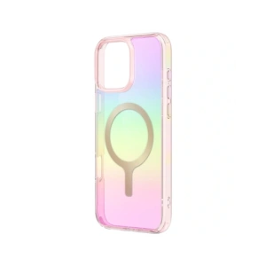 Hurtownia GSM - UNIQ Iridescia Apple iPhone 16 Pro Magclick nabíjení růžový prism - UNIQ1483 - {ean13} - Hurt