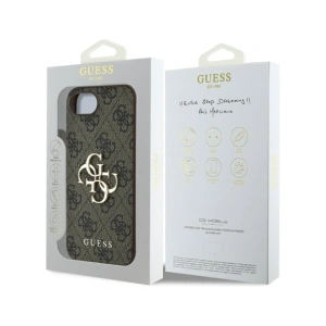 Wholesale Guess 4G Big Logo Apple iPhone 16e brown - GUE4439 - {ean13} - Hurt