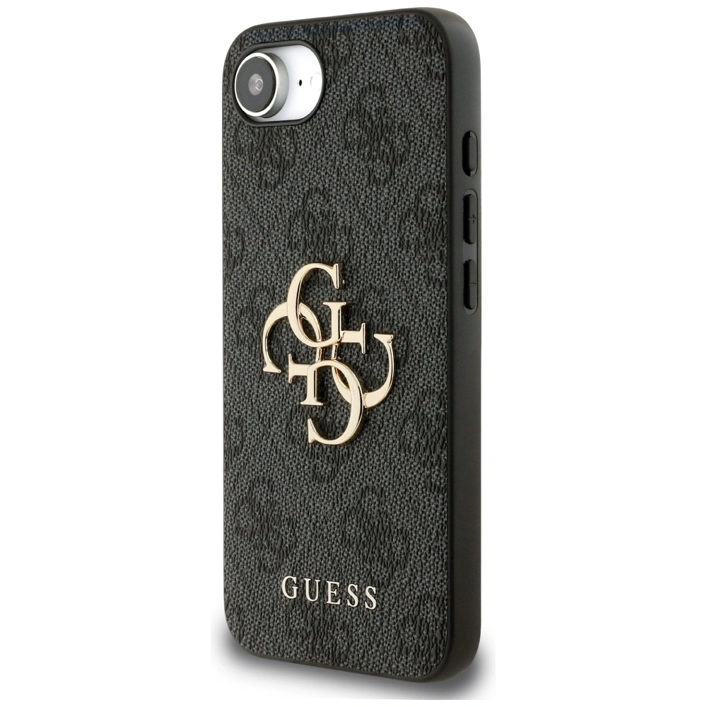 Hurtownia GSM - Guess 4G Logo Mare Apple iPhone 16e negru - GUE4440 - {ean13} - Hurt