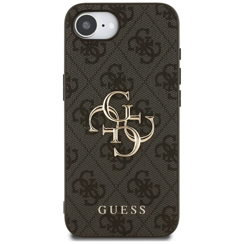 Etui Guess 4G Big Logo do Apple iPhone 16e czarny