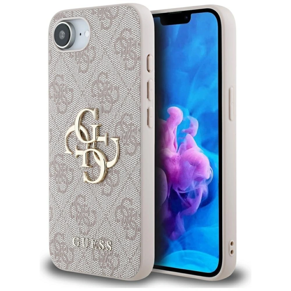 Hurtownia GSM - Etui Guess 4G Big Logo do Apple iPhone 16e różowy - GUE4441 - {ean13} - Hurt