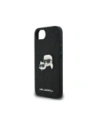 Hurtownia GSM - Karl Lagerfeld Rögzített Csillogó Karl&Choupette Fejek Fém Kitűző Apple iPhone 16e fekete - KLD21975 - {ean13} - Hurt