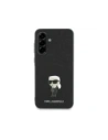 Hurtownia GSM - Karl Lagerfeld Pevný třpytivý kovový odznak Ikonik Logo Samsung Galaxy A36 černý - KLD21976 - {ean13} - Hurt