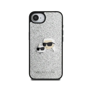 Hurtownia GSM - Karl Lagerfeld Fixed Glitter Ikonik Metal Pin Apple iPhone 16e argintiu - KLD21978 - {ean13} - Hurt