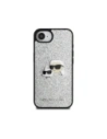 Hurtownia GSM - Karl Lagerfeld Fixed Glitter Ikonik Metal Pin Apple iPhone 16e argintiu - KLD21978 - {ean13} - Hurt