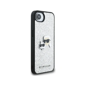 Hurtownia GSM - Karl Lagerfeld Fixed Glitter Ikonik Metal Pin Apple iPhone 16e argintiu - KLD21978 - {ean13} - Hurt