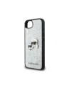 Hurtownia GSM - Karl Lagerfeld Fixed Glitter Ikonik Metal Pin Apple iPhone 16e argintiu - KLD21978 - {ean13} - Hurt