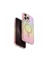 UNIQ Iridescia Apple iPhone 16 Pro Max Magclick Töltés rózsaszín prizma