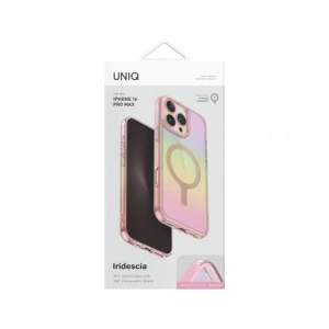 Hurtownia GSM - UNIQ Iridescia Apple iPhone 16 Pro Max Magclick Töltés rózsaszín prizma - UNIQ1486 - {ean13} - Hurt